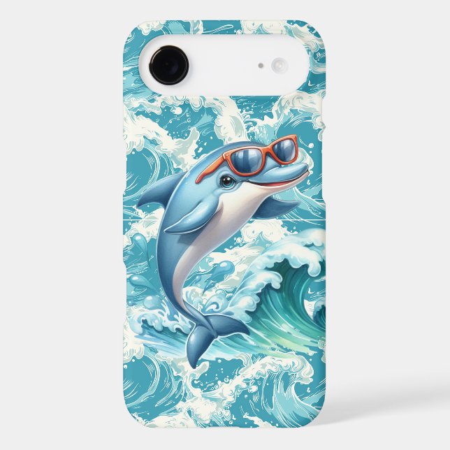 Cool beach dolphin lovers  (Back)