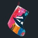 cool Beach surfing add name Small Christmas Stocking<br><div class="desc">cool Beach surfing add name Small Christmas Stocking</div>