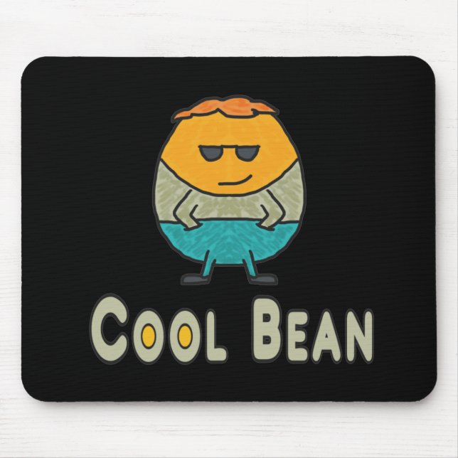 Cool Bean Mouse Pad (Front)