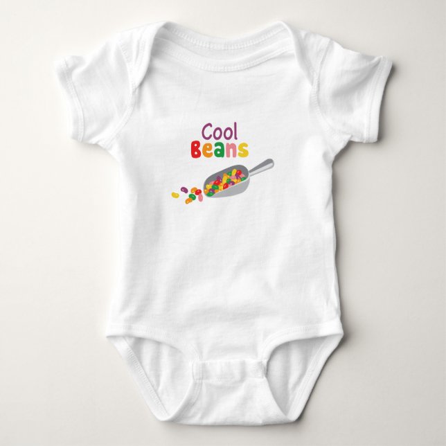 Cool Beans Baby Bodysuit (Front)