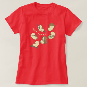 Cool Beans Cute Funny Word Pun Cartoon T-Shirt