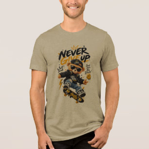 Cool Bear Skate Tri-Blend Shirt