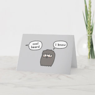 Cool Beard Card