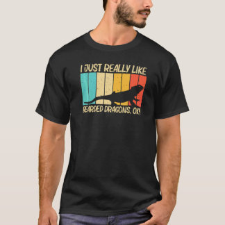 Cool Bearded Dragon For Men Women Reptile Lizard   T-Shirt