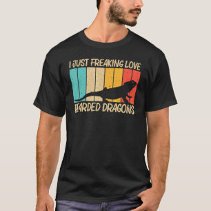 Cool Bearded Dragon For Men Women Reptile Lizard   T-Shirt