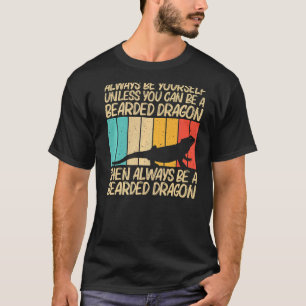 Cool Bearded Dragon For Men Women Reptile Lizard T-Shirt