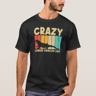 Cool Bearded Dragon For Women Mum Reptile Lizard T-Shirt