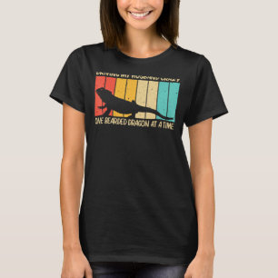 Cool Bearded Dragon For Women Mum Reptile Lizard T-Shirt