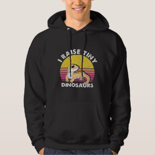 Cool Bearded Dragon Mum Costume Reptile Hoodie