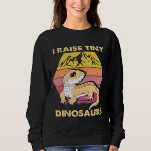 Cool Bearded Dragon Mummy Costume Reptile Sweatshirt