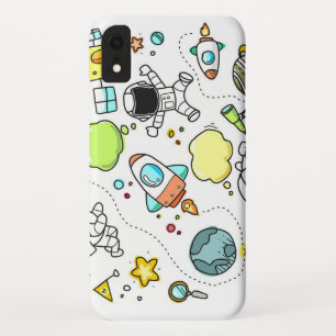 Cool beautiful space astronaut Case-Mate iPhone case