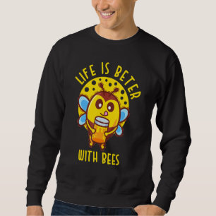 Cool Bee  For Men Women Honey Bumble Bee Beekeepin Sweatshirt