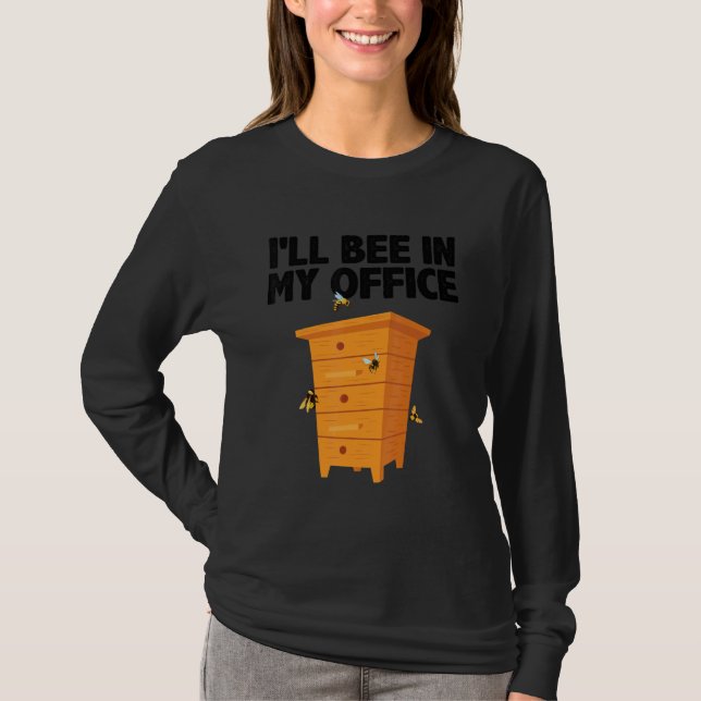 Cool Beekeeper Men Women Beekeeping Bee  Honeybee  T-Shirt (Front)