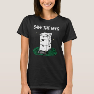 Cool Beekeeping For Men Women Honeybee Honeycomb T-Shirt