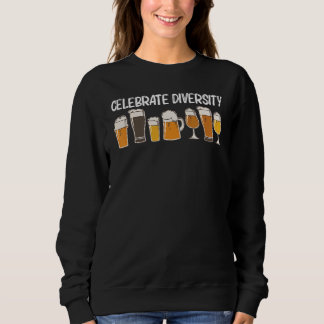 Cool Beer For Men Women Brewery Craft Malted Liquo Sweatshirt