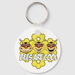 Cool Bees Key Ring
