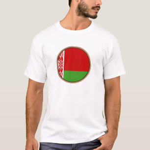 Cool Belarus Flag Seal T-Shirt