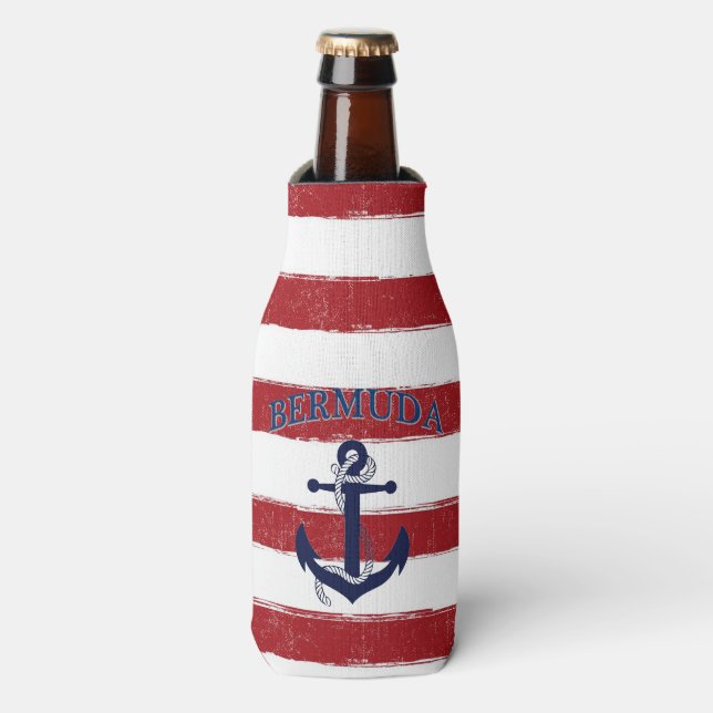 Cool Bermuda Bottle Cooler! Cooler (Bottle Front)
