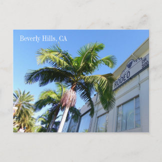 Cool Beverly Hills Postcard! Postcard