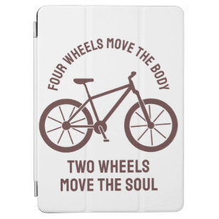 Cool bicycle Design - Tow Wheels Move The Soul iPad Air Cover