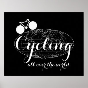 cool bicycle sports-themed decor
