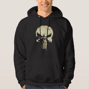 Cool Biker Inspired Skull and Bones Hoodie