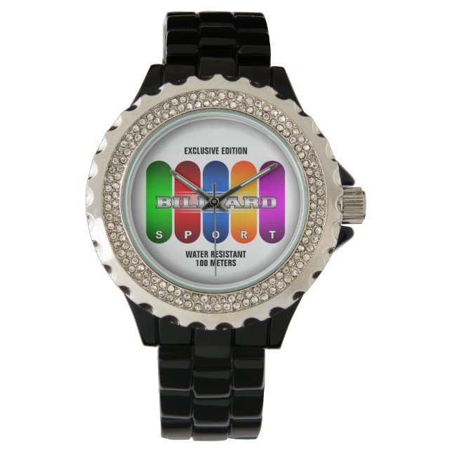 Cool Billiard Sport Watch (Multiple Models) (Front)