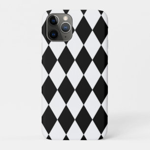 Cool Black Diamonds Pattern iPhone 11 Pro Case