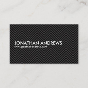 COOL BLACK on BLACK DESIGN Business Card