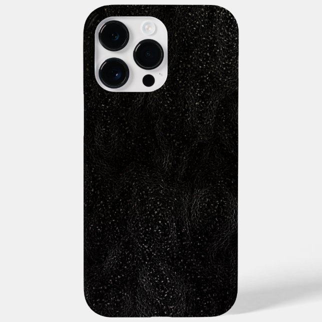Cool Black Subtle Stars Outer Space Astronomical Case-Mate iPhone Case (Back)