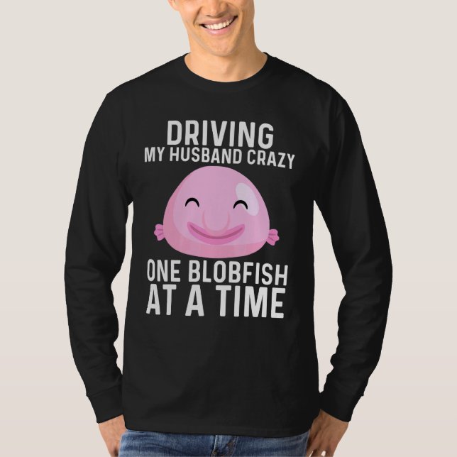 Cool Blobfish Design For Women Mum Fishermen Fish  T-Shirt (Front)