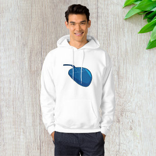 Cool Blue Computer Mouse Tech Hoodie