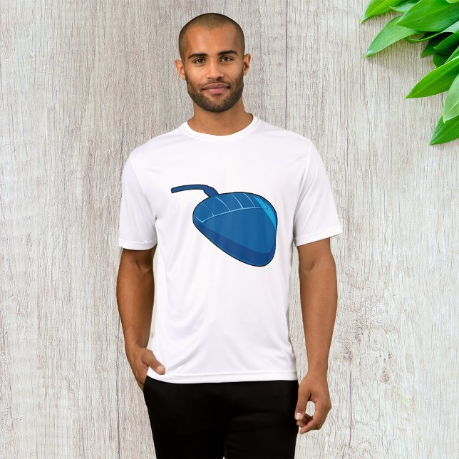 Cool Blue Computer Mouse Tech T-Shirt (Creator Uploaded)