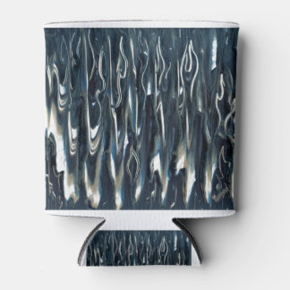 Cool Blue Flame Can Cooler