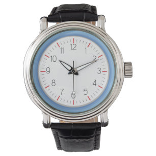 Cool Blue Frame Tarnish Watch