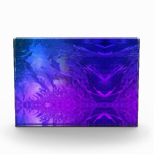 Cool blue photo block