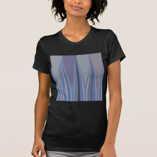 Cool Blue Seamless Design T-Shirt