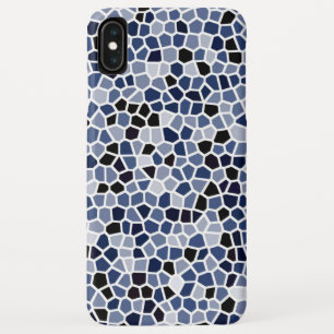 COOL Blue Stained Glass Pattern Case-Mate iPhone Case