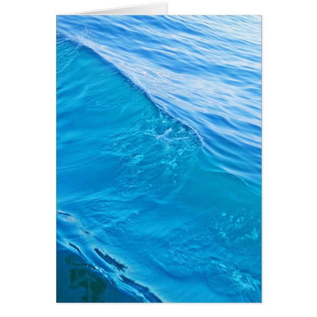 Cool blue water wave (Front)