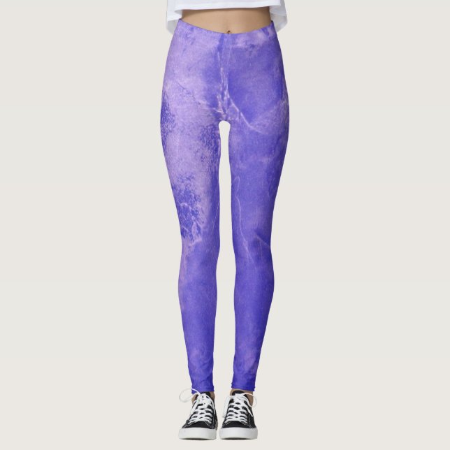 Cool Blues Women Leggings (Front)