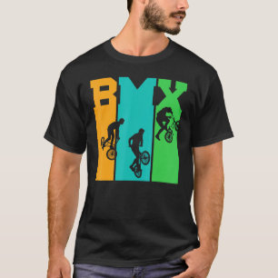 Cool Bmx Retro Mountain Bike Cyclist T-Shirt