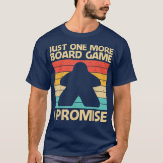 Cool Board Game Art For Men Women Board Gamer Meep T-Shirt