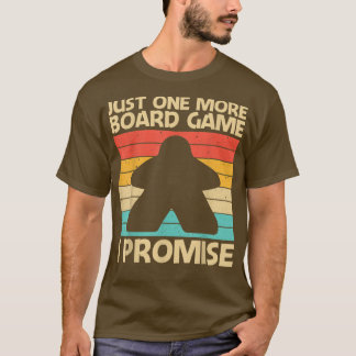 Cool Board Game Art For Men Women Board Gamer Meep T-Shirt