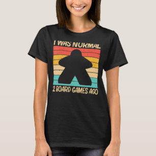 Cool Board Game For Men Women Board Gamer Meeple   T-Shirt