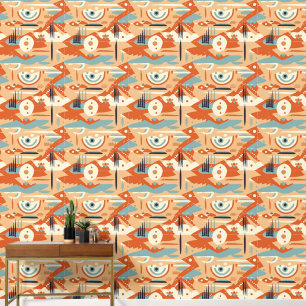 Cool Boho Southwestern pattern tiled  Wallpaper