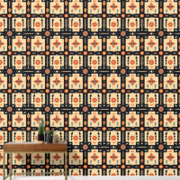 Cool Boho Southwestern pattern tiled