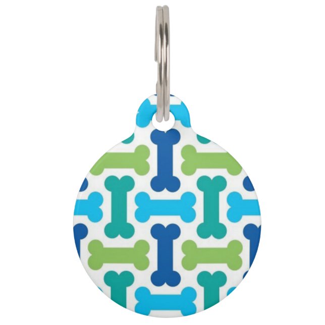 Cool Bones Pet ID Tag (Front)