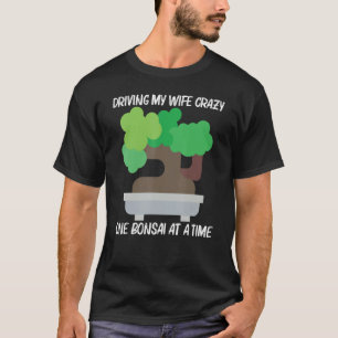 Cool Bonsai For Men Dad Boys Tree Plant Garden T-Shirt