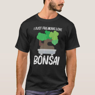 Cool Bonsai For Men Women Tree Plant Garden T-Shirt