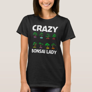 Cool Bonsai Tree For Women Mum Plant Lady Japanese T-Shirt